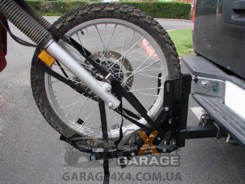Універсальне кріплення мотоцикла на фаркоп для транспортування (400 кг) tow-moto фото