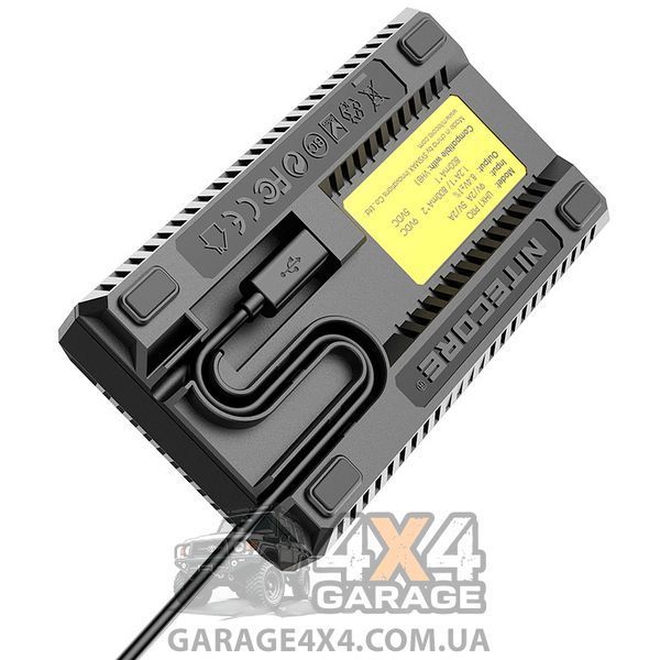 Зарядное устройство Nitecore UHX1 PRO для аккумуляторов камер Hasselblad (X1D 50C, X1D II 50C) 1870748643 фото
