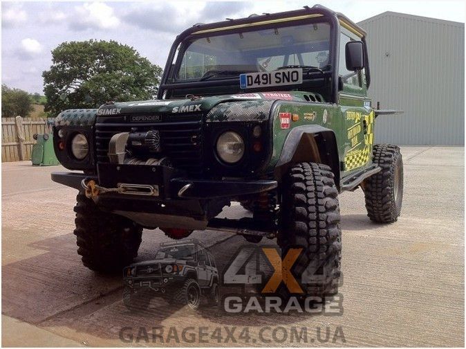 Расширители колесных арок универсальные Bushranger Flexy Flares 65мм (2 крыла) 13x68 фото