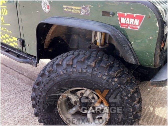 Расширители колесных арок универсальные Bushranger Flexy Flares 65мм (2 крыла) 13x68 фото