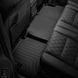 Черные грязезащитные коврики WeatherTech на задний ряд Porsche Cayenne 12-17 (4-х зонный климат-контроль)
