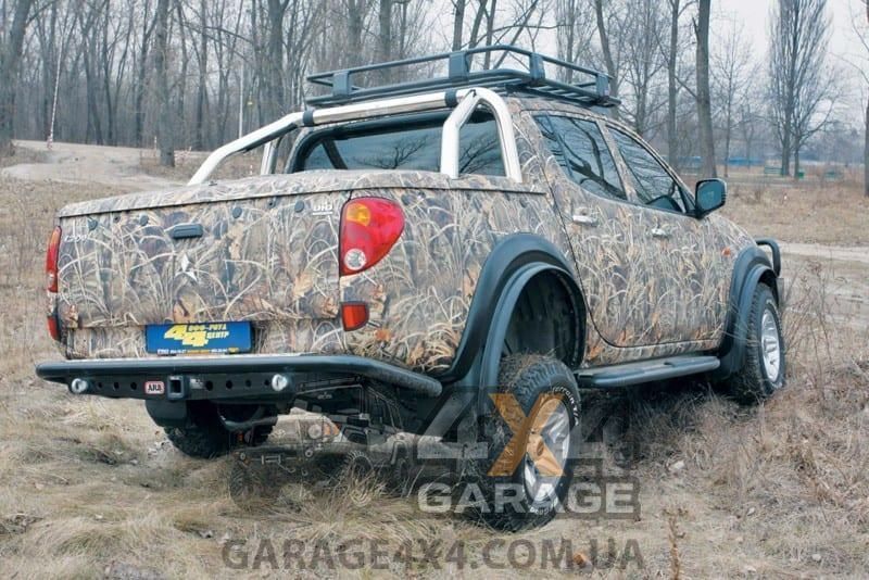 Расширители колесных арок универсальные Bushranger Flexy Flares 65мм (2 крыла) 13x68 фото