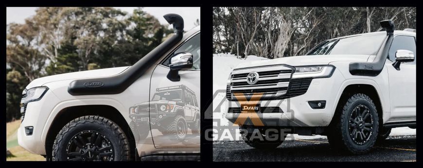 Шноркель Safari ARMAX Toyota Land Cruiser 300 (Дизель V6) SS98HP фото