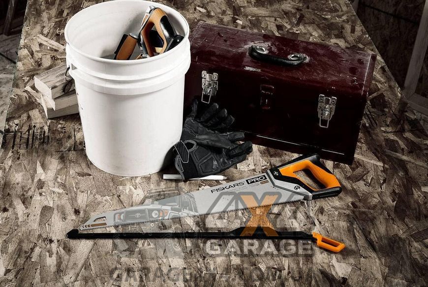 Ручная пила Fiskars PowerTooth 550 мм, 11 TPI (1062918) 1062918 фото