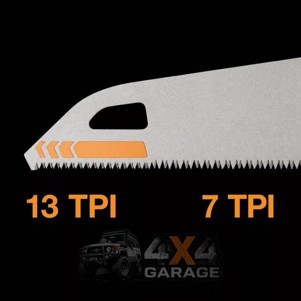 Ручная пила Fiskars PowerTooth 550 мм 9 TPI (1062917) 1062917 фото