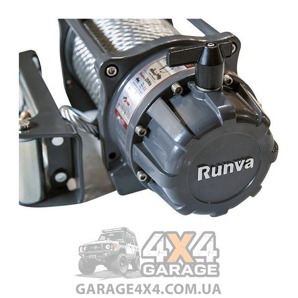 Вологозахищена лебідка 12V Runva EWB 20000lbs (Сталевий трос) EWB20000U фото