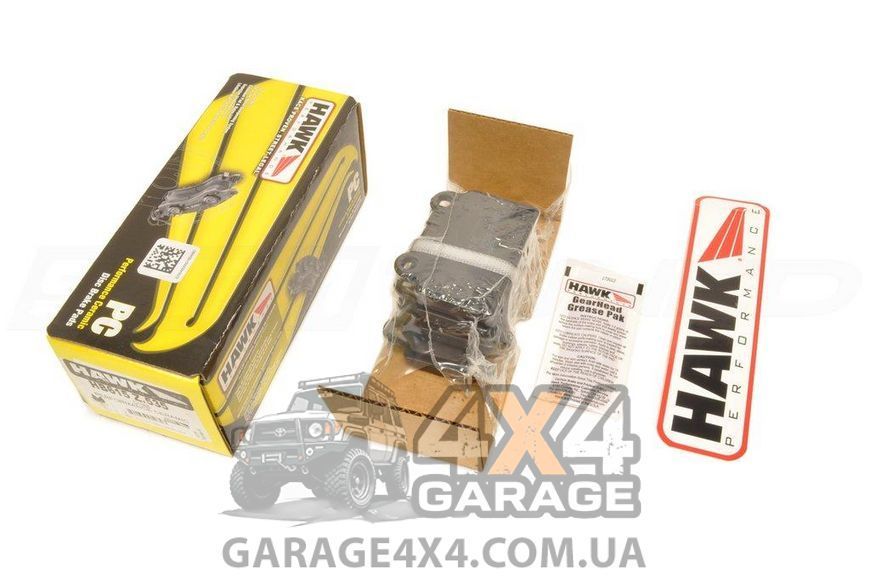 Задні керамічні гальмівні колодки HAWK Performance Ceramic для Audi Q7 (2007 - 2015) HB502Z.606 фото