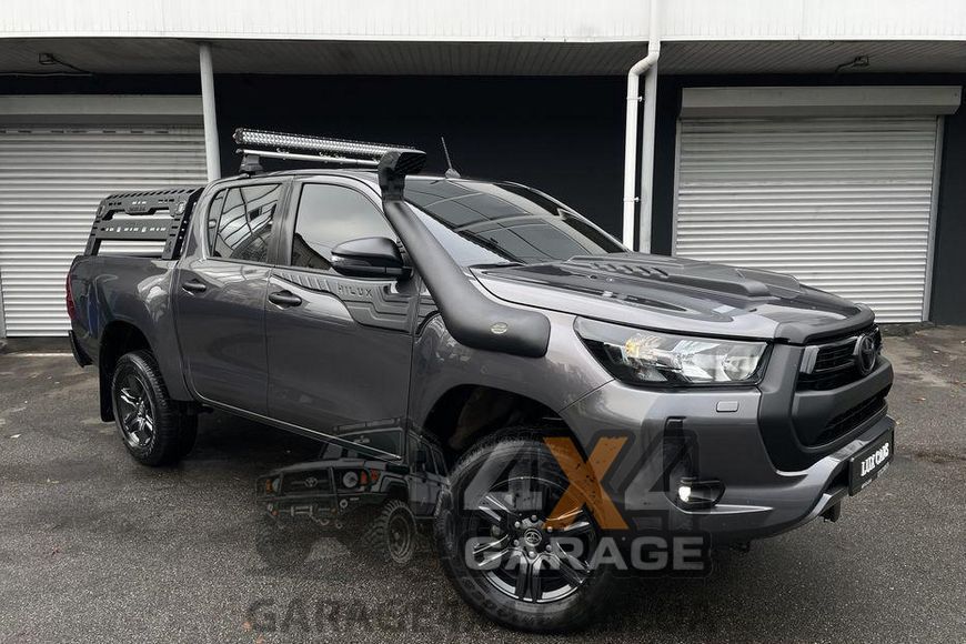 Шноркель для Toyota Hilux 2016+ из ударопрочного ABS-пластика LLDPE S123A фото