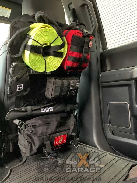Чохол-розвантаження на спинку сидіння з MOLLE панеллю ORPRO (10х18, спинка з 3D сітки) TP3330 фото