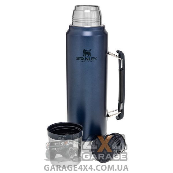 Термос Stanley Legendary Classic (1л), синий перламутр