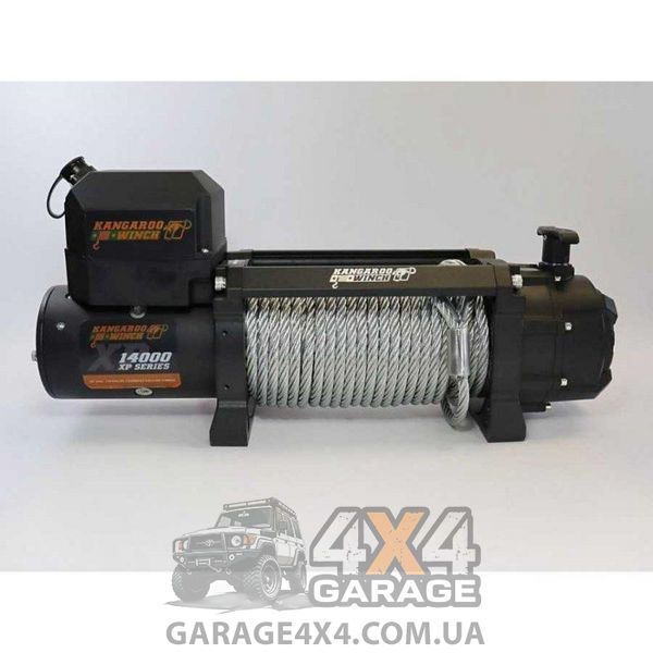 Швидкісна автомобільна лебідка Kangaroowinch K14000XP (12В, Сталевий трос) K14000XP фото