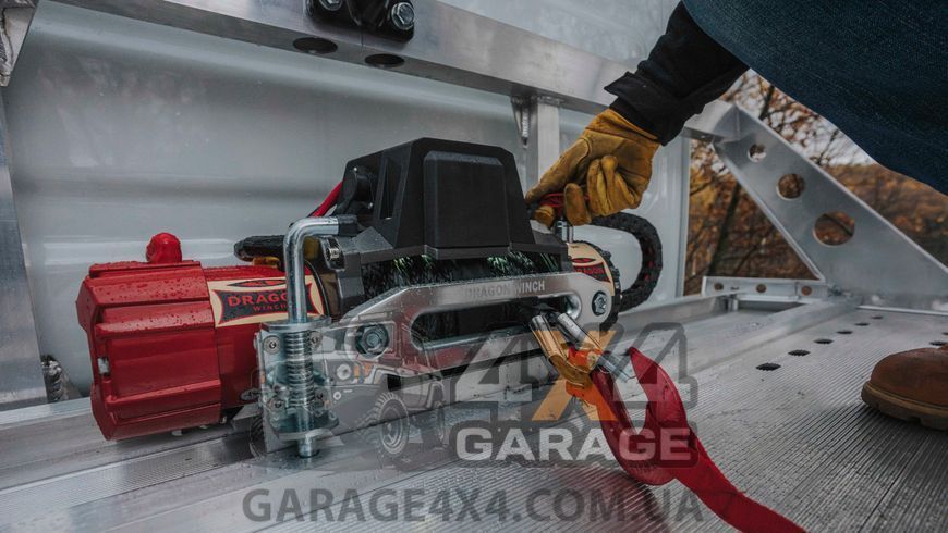 Електрична лебідка Dragon Winch Maverick 12000HDs (Синтетичний трос / 5443 кг / 12В) DWM12000HDs фото