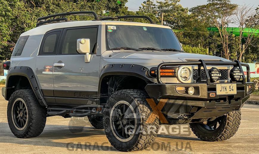 Пластикові фендери Toyota FJ-Cruiser (Розширювачі арок / ABS-пластик) FF-FJ / FFD50 фото