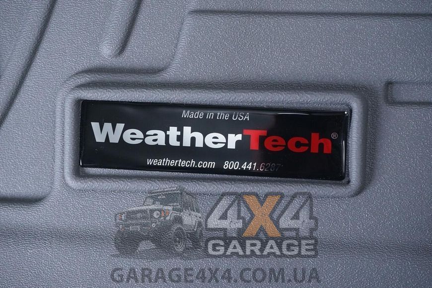 Передние резиновые коврики WeatherTech в салон Lexus LX 2012+ (Серые / пара) 464231 фото