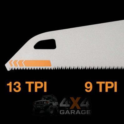 Ножовка по дереву Fiskars PowerTooth 500 мм 9 TPI (1062919) 1062919 фото