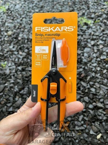 Ножиці для квітів Fiskars Solid Micro-Tip SP13 (1051600) 1051600 фото