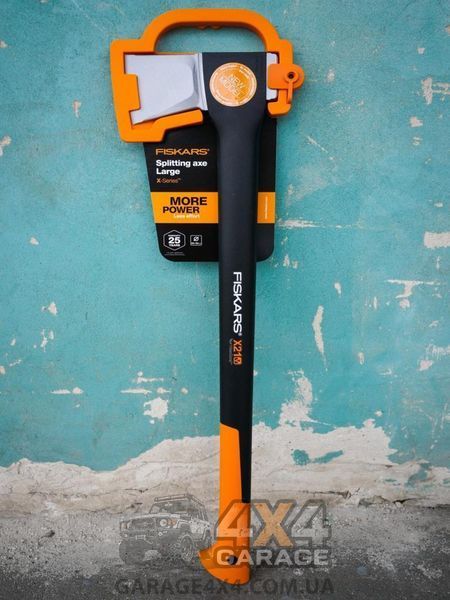 Качественный финский топор-колун Fiskars X21 L 1015642 фото
