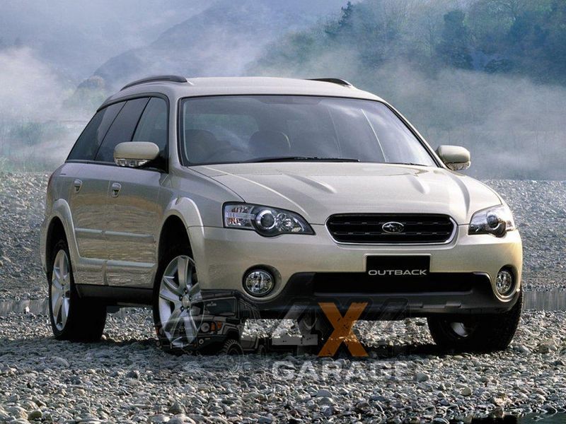 Передние тормозные колодки HAWK HPS для Subaru Forester / Legacy / Outback (2003-2012) HB432F.661 фото