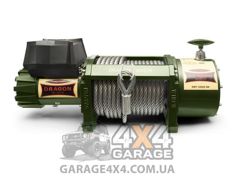 Электрическая лебедка Dragon Winch Truck 22000HD (24 Вольт / 10 т) DWT22000HD фото