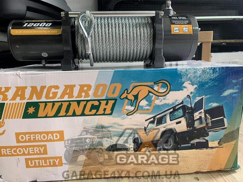 Лебідка для позашляховика 12 В Kangaroowinch 12000 (5443 кг) K12000-12V фото