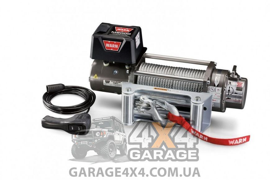 Электрическая лебедка для внедорожника WARN M8000 (12 Вольт / 3630 кг) 88502 фото