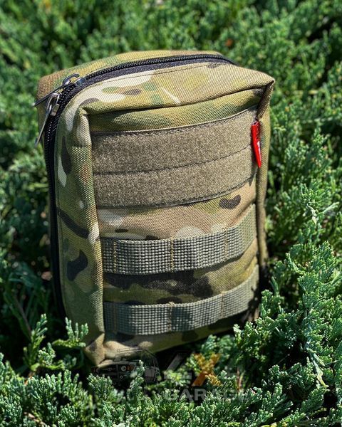 Тактический подсумок-аптечка с креплением MOLLE (Cordura 1000D / Мультикам)