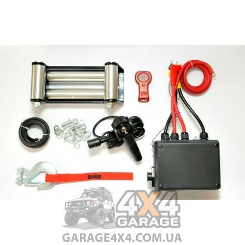 Лебідка на позашляховик 12 Вольт Dragon Winch Maverick 8000HD DWM8000HD фото