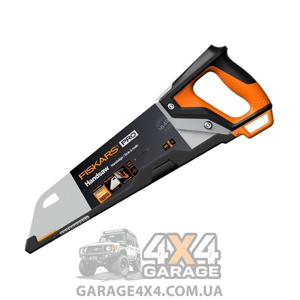 Компактная ножовка по дереву Fiskars PowerTooth 380 мм 9 TPI (1062930) 1062930 фото