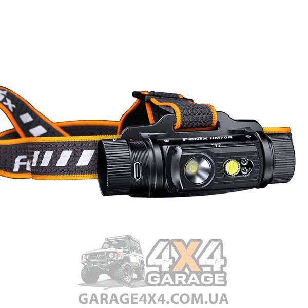 Фонарь налобный Fenix HM70R (Luminus SST40 + Red, 1600 люмен, 8 режимов, USB Type-C) 1870752136 фото