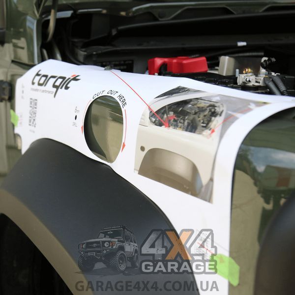Шноркель ARB Torqit для Suzuki Jimny 2019+ (нержавеющая сталь 304) SN02MB фото