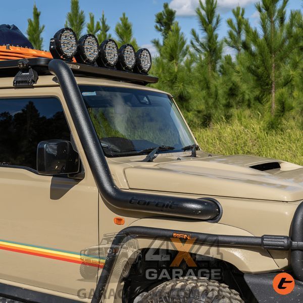 Шноркель ARB Torqit для Suzuki Jimny 2019+ (нержавеющая сталь 304) SN02MB фото