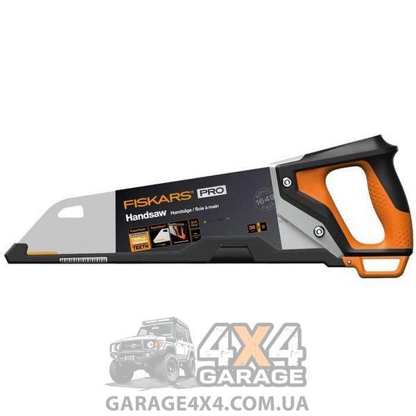 Компактная ножовка по дереву Fiskars PowerTooth 380 мм 9 TPI (1062930) 1062930 фото