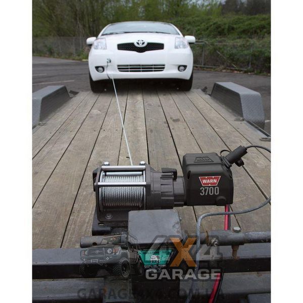 Електрична лебідка для квадроциклу Warn Works 3700 DC (12 вольт / 1630 кг) 93700 фото