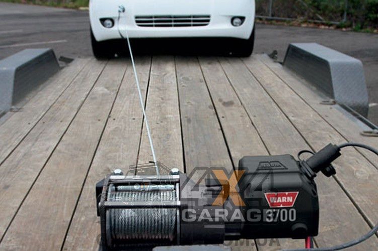 Електрична лебідка для квадроциклу Warn Works 3700 DC (12 вольт / 1630 кг) 93700 фото