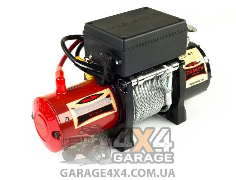 Лебідка на позашляховик 12 Вольт Dragon Winch Maverick 8000HD DWM8000HD фото
