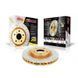 Посилений передній вентильований гальмівний диск DBA 4000 XS з перфорацією для Toyota Land Cruiser 200 DBA42722XS фото 1