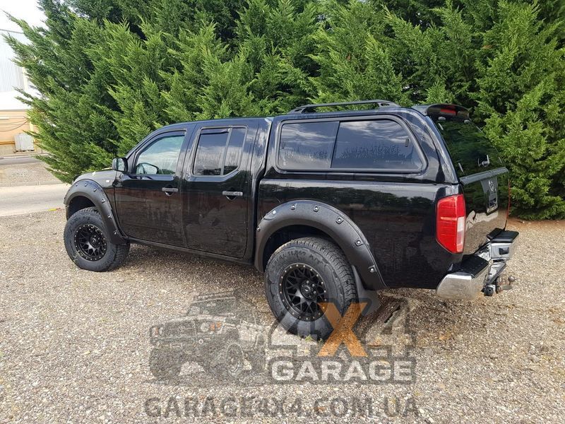 Пластикові розширювачі арок для Nissan Navara D40 (Фендера / ABS пластик) FF-NN4D05A фото