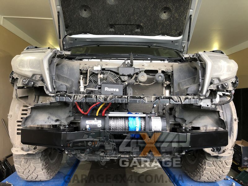 Лебідка автомобільна 12V Runva EWX 9500lbs (Синтетичний трос) EWX9500SSR фото