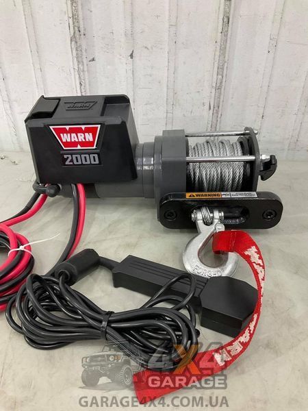Лебідка в кузов пікапа Warn Works 2000 DC (2 Вольт / 907 кг) 92000 фото