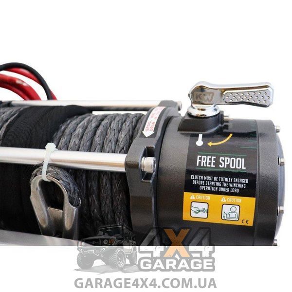 Электрическая лебедка для внедорожника KangarooWinch 12000 (Синтетический трос / 5443 кг) K12000-SR-12V фото