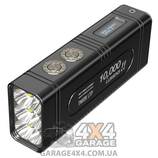 Ліхтар Nitecore TM10K LTP з OLED-дисплеєм (Cree XHP35 HD, 10000 люменів, 5 режимів, USB Type-C) 6-1335_ltp фото