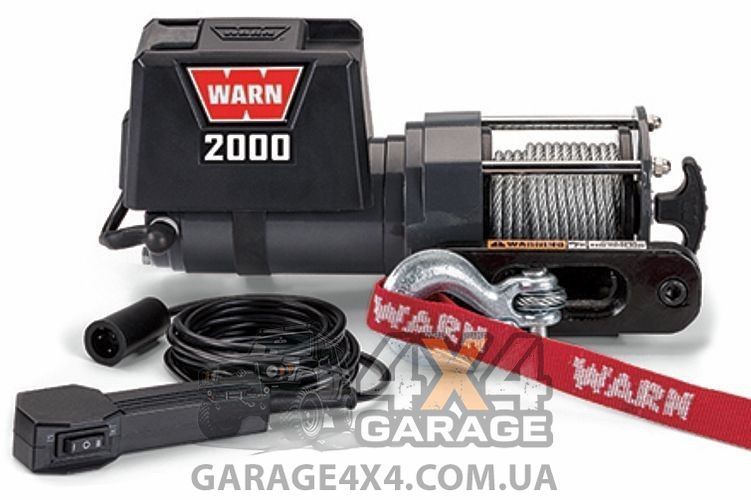 Лебідка в кузов пікапа Warn Works 2000 DC (2 Вольт / 907 кг) 92000 фото