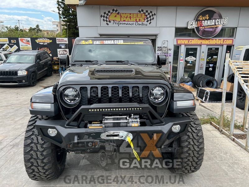 Электрическая лебедка для внедорожника KangarooWinch 12000 (Синтетический трос / 5443 кг) K12000-SR-12V фото