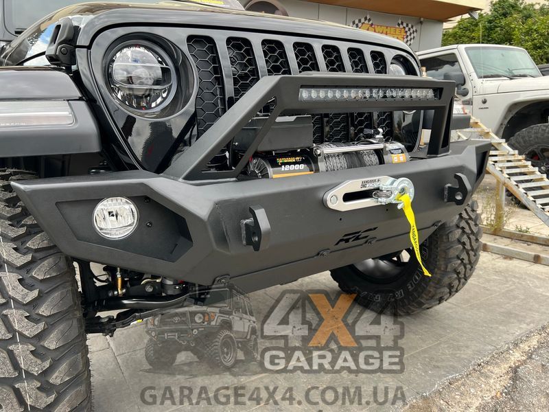 Электрическая лебедка для внедорожника KangarooWinch 12000 (Синтетический трос / 5443 кг) K12000-SR-12V фото