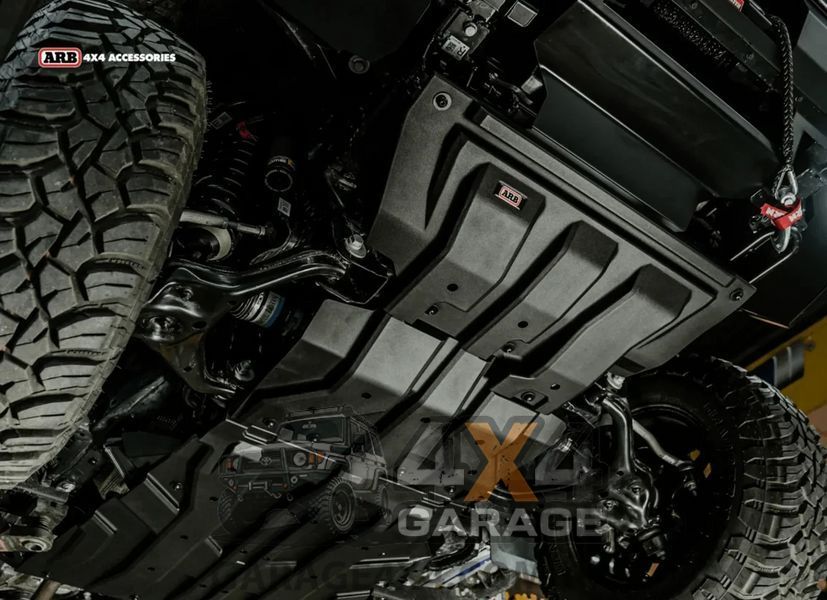 Полімерний захист двигуна та трансмісії Ford Ranger 2022+ UP005BL005 фото