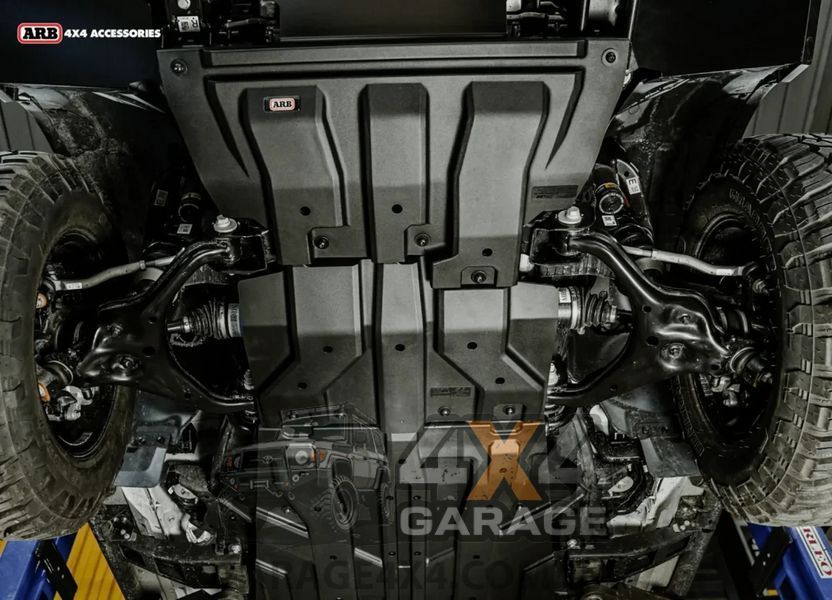 Полімерний захист двигуна та трансмісії Ford Ranger 2022+ UP005BL005 фото