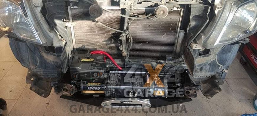 Электрическая лебедка для внедорожника KangarooWinch 12000 (Синтетический трос / 5443 кг) K12000-SR-12V фото