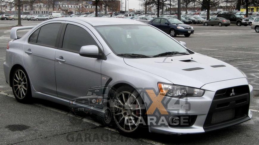 Передние тормозные колодки HAWK HPS для Mitsubishi Lancer Evolution (ферро-карбон) HB453F.585 фото