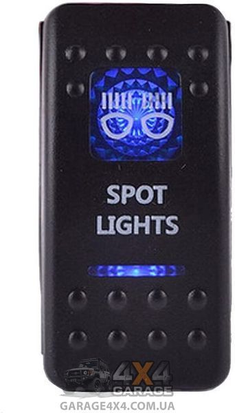 Тумблер Spot Lights 3х позиційний (з підсвіткою) TF040 фото