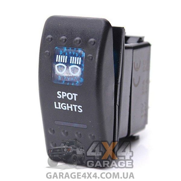 Тумблер Spot Lights 3х позиційний (з підсвіткою) TF040 фото